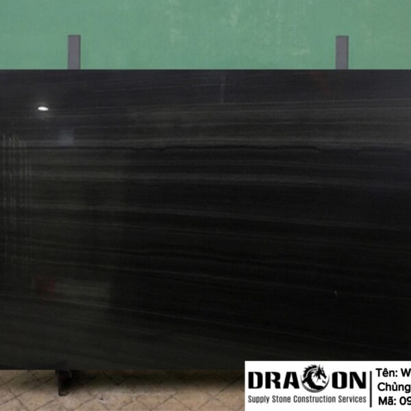 Đá Marble Wooden Black