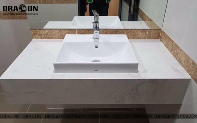 Bàn đá marble lavabo