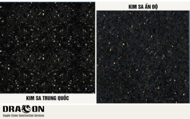 Đá kim sa trung ốp cầu thang