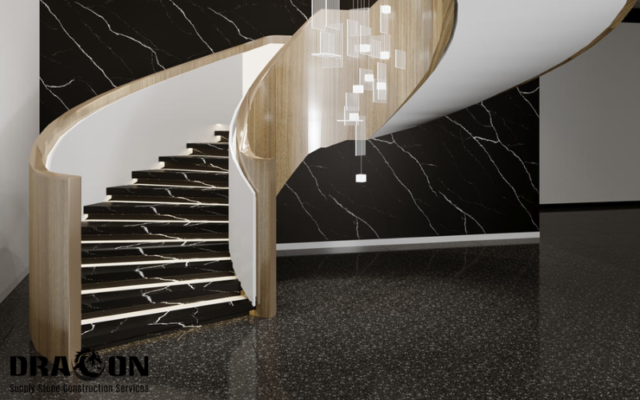 đá granite ốp cầu thang