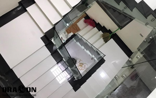 Phong thủy Đá ốp cầu thang