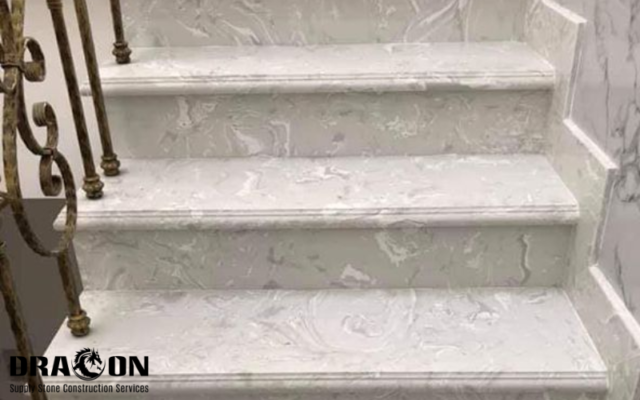 Đá nhân tạo ốp cầu thang