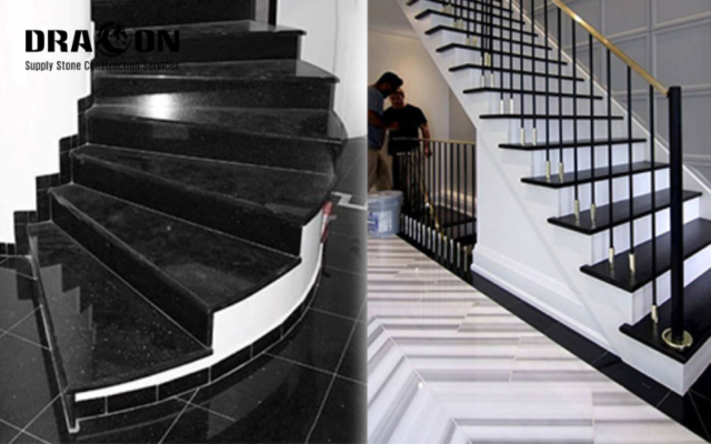 đá ốp cầu thang