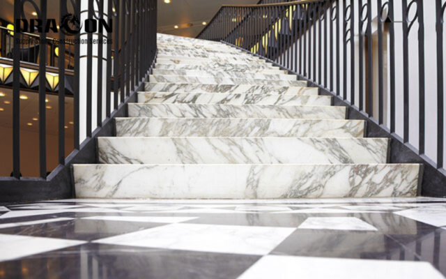 đá ốp cầu thang